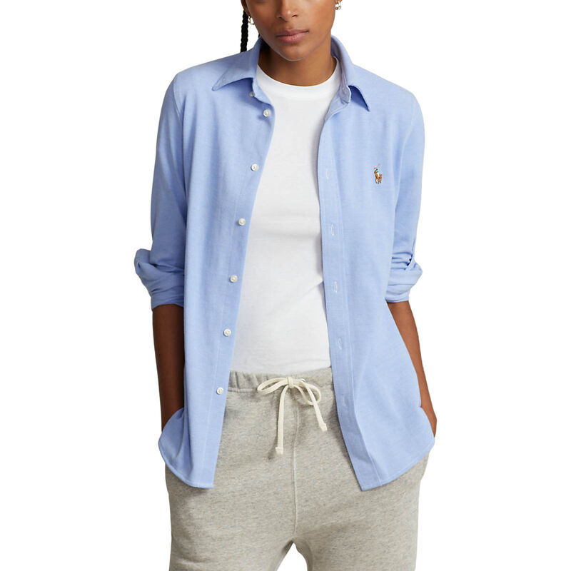 Polo Ralph Lauren Heidi LS Knit Oxford Shirt image number 0